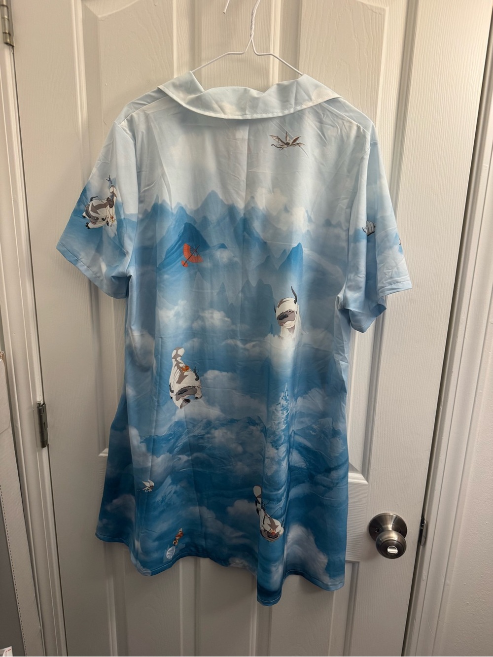 Blackmilk Clothing x ATLA: Southern Air Temple Short Sleeve Shirt Dress - Picture 3 of 4